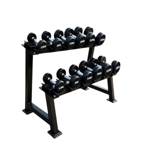 雙層6對圓頭啞鈴架 雙層6對圓頭啞鈴架